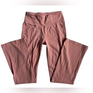 Athleta Mauve chit chat Wide Leg legging